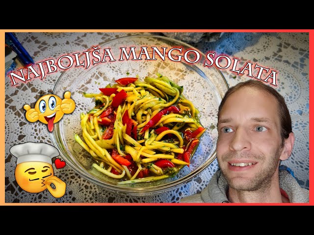 Najboljša mango solata - #recept