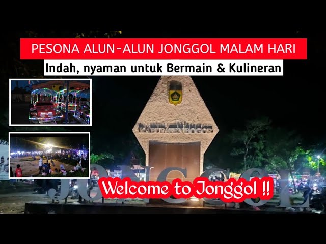 ALUN - ALUN JONGGOL  // WISATA KULINER DI ALUN - ALUN JONGGOL MALAM HARI