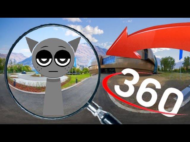 Find Grey Horror - Incredibox Sprunki | Finding Challenge 360º VR Video - City VR-360