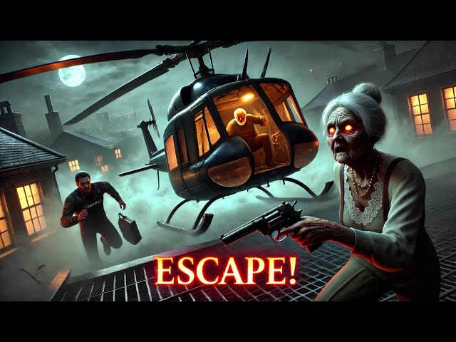 "Granny 2 Helicopter Escape – The Scariest Getaway Ever!"