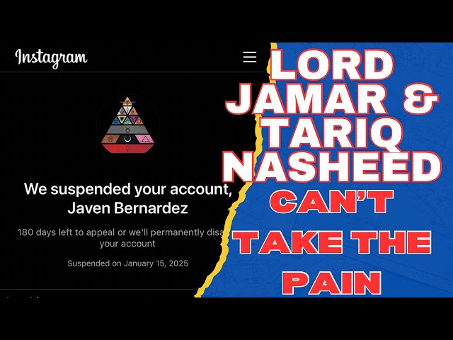 Lord Jamar Tariq Nasheed & FBA R Tryin 2 Stop Me On Instagram Bekuz They Mad About Flat Earth & LGBT