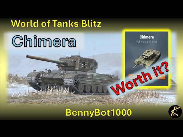 Chimera WOT Blitz Auction Tank 500 Alpha Gun #worldoftanksblitz #wotb #wotblitz