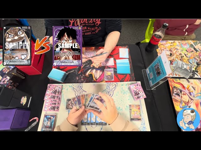 [OP09] POV One Piece TCG:  Blackbeard (Marshall.D.Teach) Vs Purple Luffy @NoroTCG