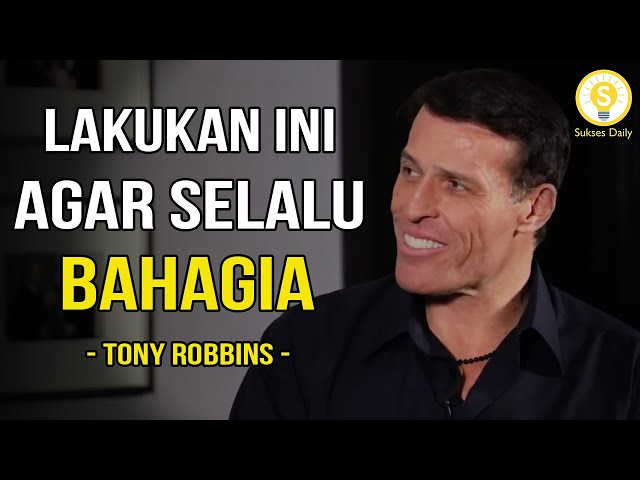 Jika Kamu Merasa Stres, Lakukan Cara Ini - Tony Robbins Subtitle Indonesia - Motivasi & Inspirasi