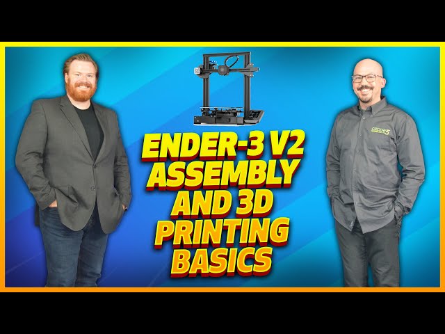 3D Printing for Beginners - Assembling the Ender-3 V2 and Discussing the Basics