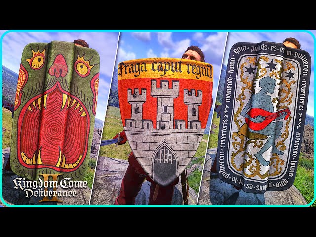 All Shields Showcase Kingdom Come Deliverance 2