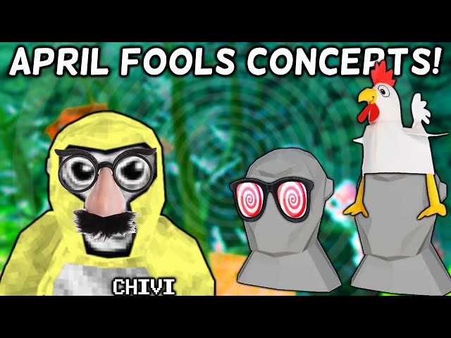 Gorilla Tag April Fools Cosmetics Concepts