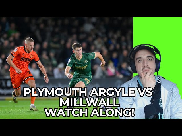 PLYMOUTH ARGYLE VS MILLWALL!