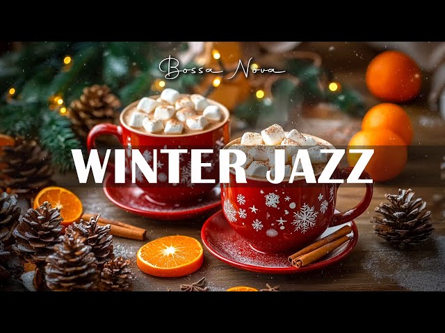 January Jazz ~ Happy Winter Coffee Music & Smooth Bossa Nova Piano for relax, work, study