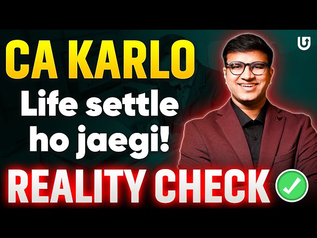 CA Karlo Life set hai? Reality check | CA Indresh Gandhi #cafoundation #cainter #caexams