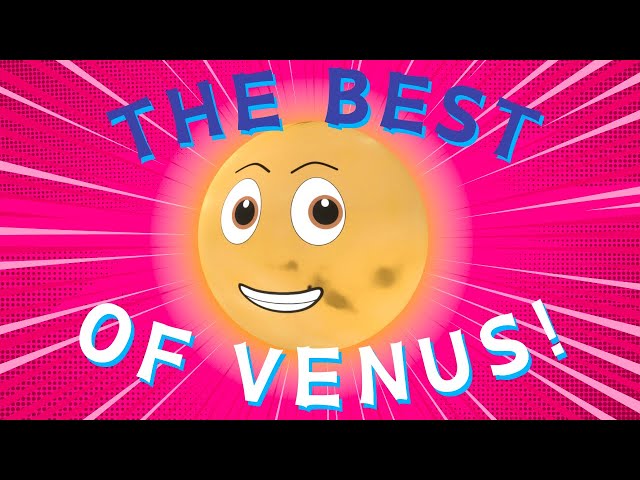 The Best of Venus | Venus clips for kids | Solar System Planets for kids | Space