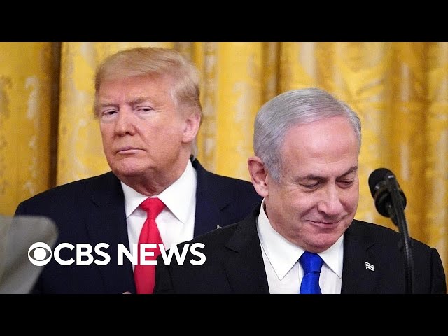 Trump and Netanyahu to hold joint news conference