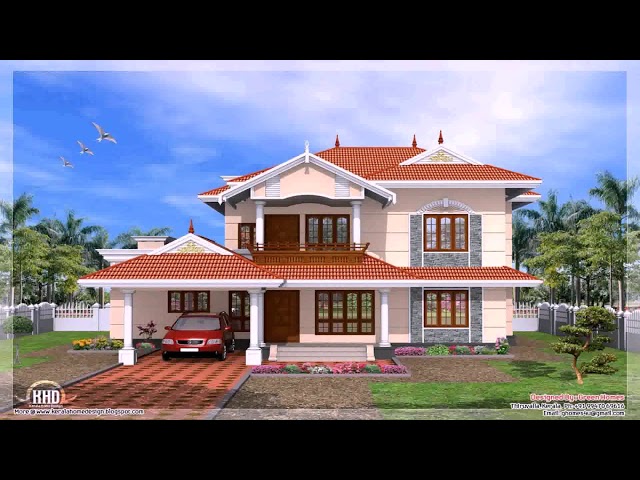 4 Bedroom House Plans Kerala Style Architect Pdf - Gif Maker  DaddyGif.com (see description)