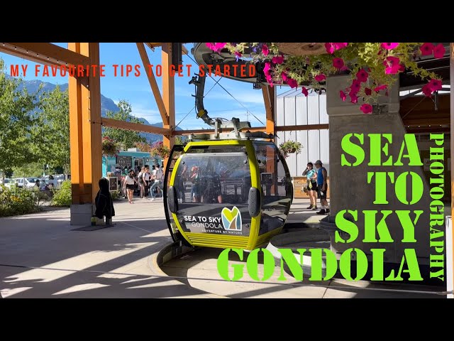 4K UHD| SEA TO SKY Gondola Squamish British Columbia 🇨🇦#seatosky #gondola #gondolaride #squamish