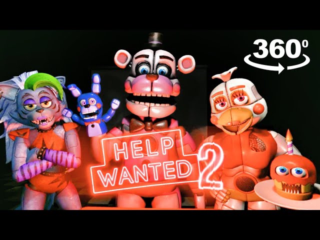 VR 360° FNAF Help Wanted 2: Shocking Jumpscares & Ending!