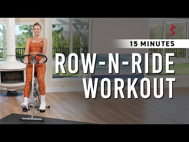 15 Min Row-N-Ride Workout | Interval Training