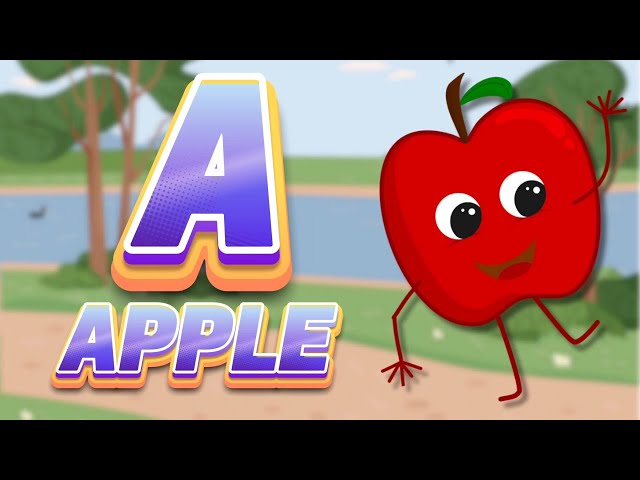 Phonics Sounds of Alphabets A to Z in English - A For Airplane - ABC Alphabet Songs with kids