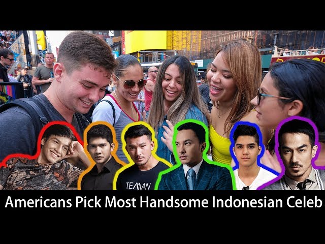 Asking Americans to Pick the Most Handsome Indonesian Celebrity