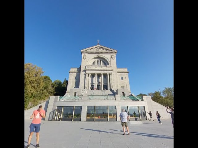 Tour the Historical Saint Joseph Oratory Church in Montreal, Quebec, Canada - IMMERSIVE VR 360 8K!