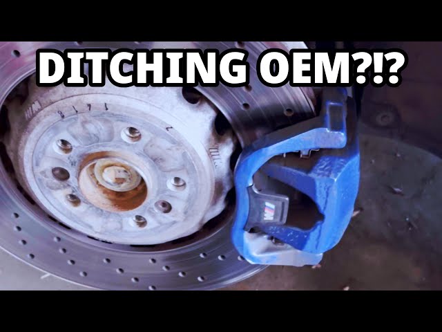 Replacing Rear Brake Pads BMW F90 M5