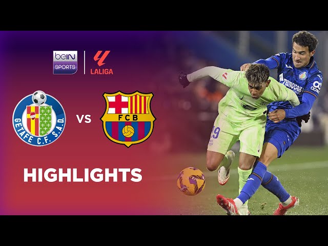 Getafe v Barcelona | LaLiga 24/25 | Match Highlights