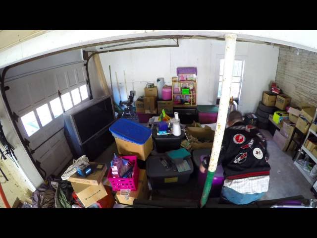 Garage Cleanup Timelapse