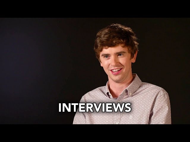 The Good Doctor (ABC) Cast Interviews HD - Freddie Highmore medical drama