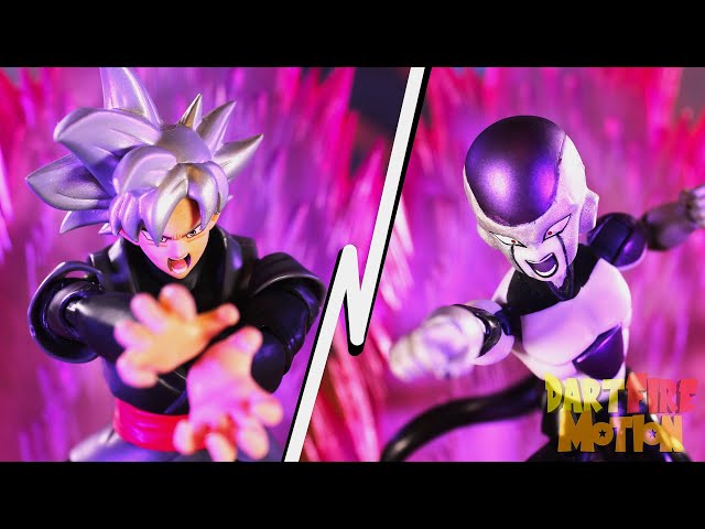 Goku Black VS Frieza - Clash of the Evils - Dragon Ball Stop Motion