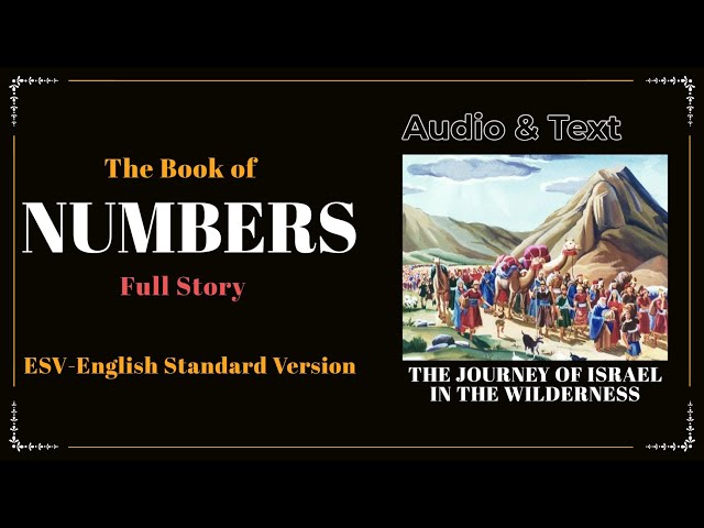 The Book of Numbers (ESV) | Full Audio Bible with Text by Max McLean