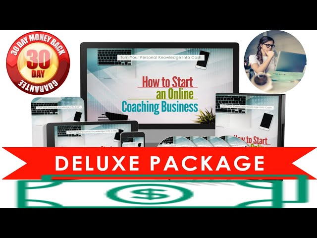 how to stert an online(coaching business)free full course/delauxe package,2022,techgyan daily