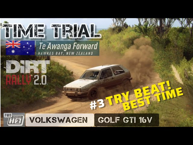 TIME TRIAL - DiRT Rally 2.0 - NEW ZEALAND - H2 FWD - T3 @ja_gameplay