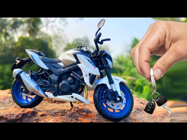 Live Stream 🔴 Unboxing of Suzuki GSX-S750  Scale 118 Model  Collectible  Miniature 🤩 ⚡