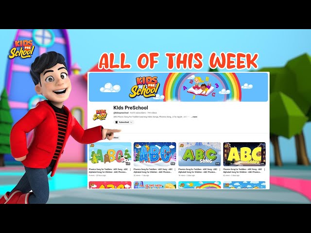 All Of This Week - Phonics Song for Toddlers - ABC Alphabet Children Song - Phonics Song - ABC Songs