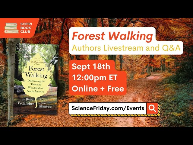 Forest Walking: Authors Livestream and Q&A - #SciFriBookClub