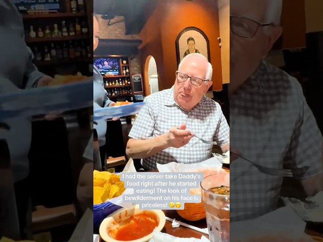 This Grandpa Will Never Eat Here Again 😂 (@mandyjoythurman)