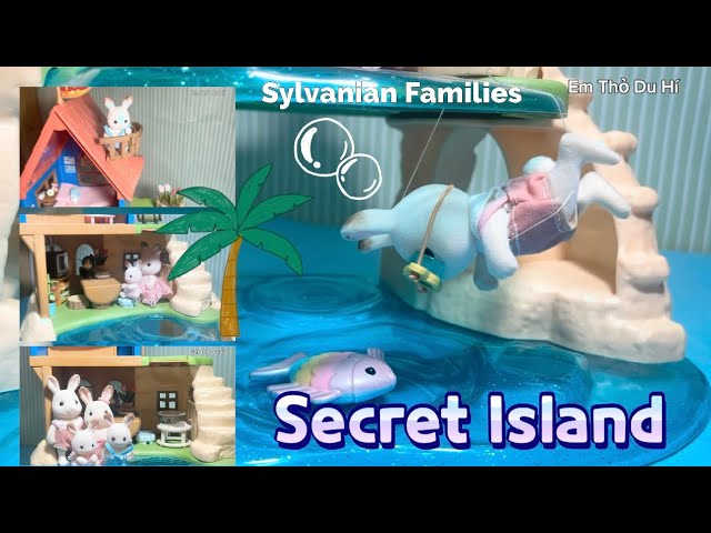 Secret Island 🐬🐳💦🌊 Sylvanian Families | Set up and play with me