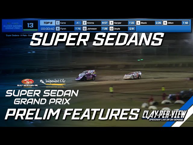 Super Sedans | 50th Grand Prix Prelim - Latrobe- 17th Jan 2025 | Clay-Per-View