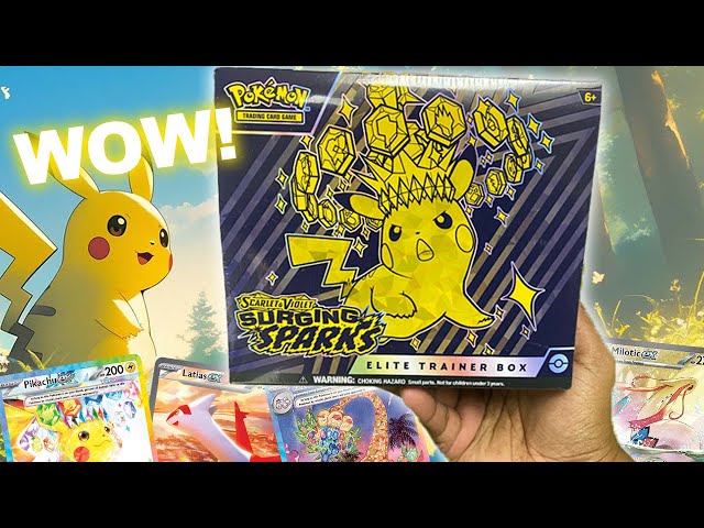 The Best Surging Sparks Elite Trainer Box!