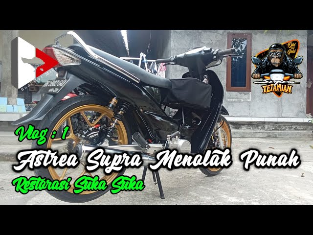 Vlog1 @budiartmika feat @supratetamian | Restorasi Supra Warisan Menolak Punah