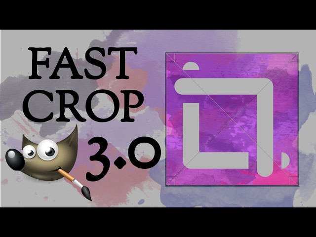 How to Quickly Crop Images with GIMP