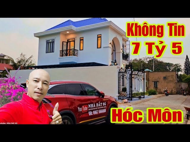 🛑Không Tin 7.5 Tỷ Mà Mua Được Căn Này Biệt Thự Phố Mới 100% Hóc Môn