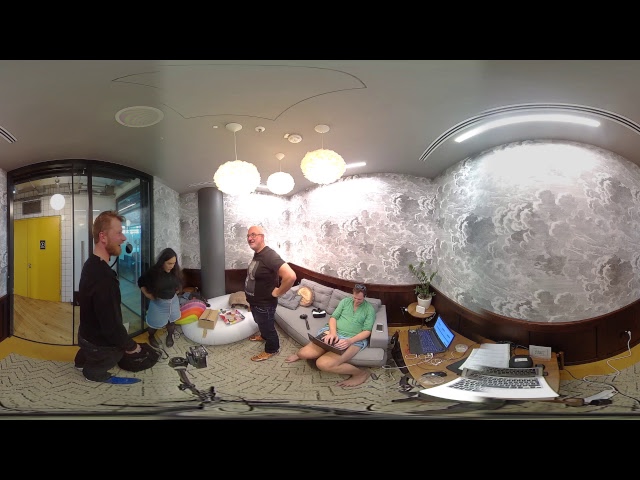 Berlin Live TV in VR - from WeWork Sony Centre, Berlin