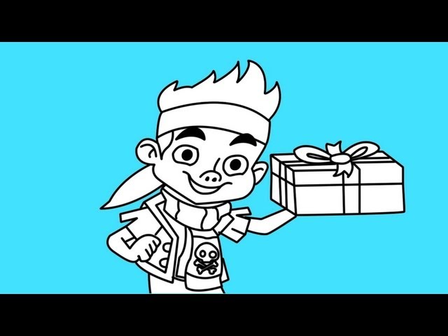 How to Draw Jake from Jake and The Neverland Pirates TV Show