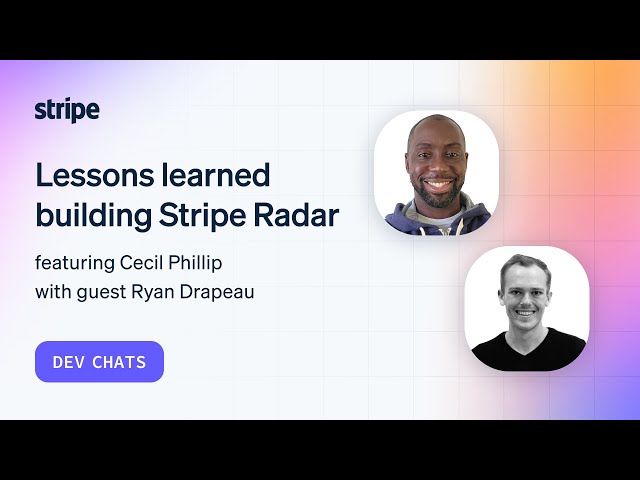 Lessons learned building Stripe Radar