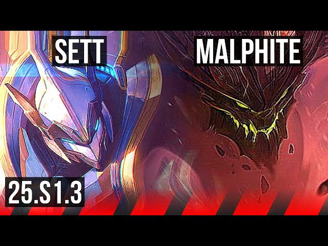 SETT vs MALPHITE (TOP) | KR Master | 25.S1.3