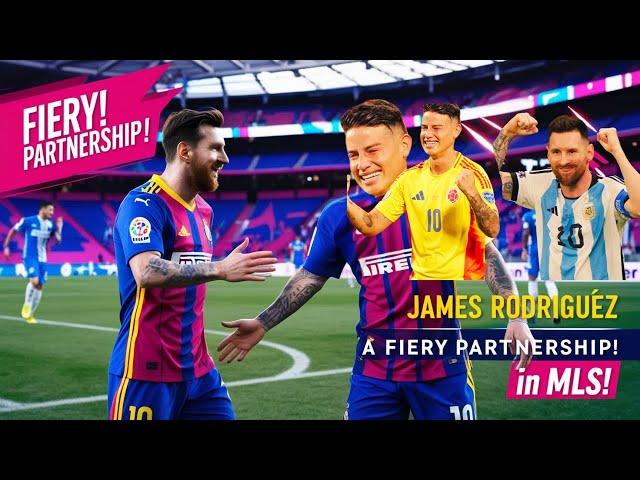 Messi & James at Inter Miami: The Dream Partnership in MLS! ⚽🔥