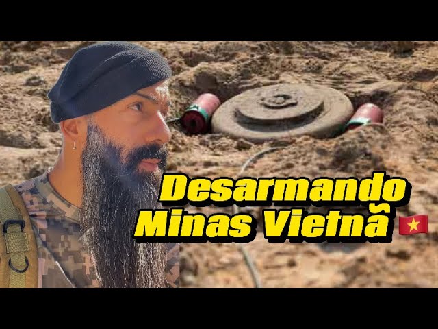 O BARBUM DESARMADO MINAS VIETNÃ 🇻🇳 #guerra #aventura #funny