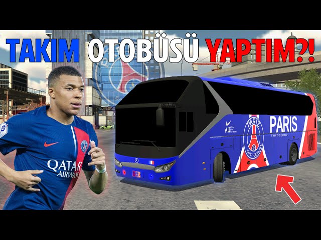 I MADE A PSG TEAM BUS?! *IT BECAME A LEGEND!* (CAR PARKING MULTIPLAYER)