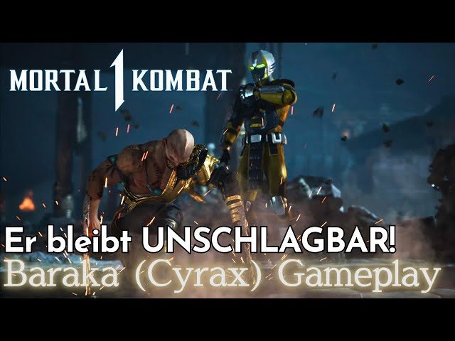 Tarkat rasiert..! Baraka bleibt amazing! Mortal Kombat 1 Baraka (Cyrax) Online Gameplay Deutsch