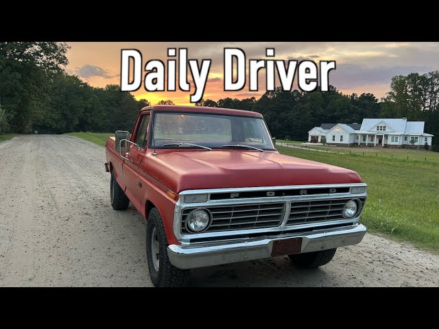 I Daily Drive My Ford F100!